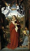 Gerard David Virgin and Child with Four Angels oil painting on canvas